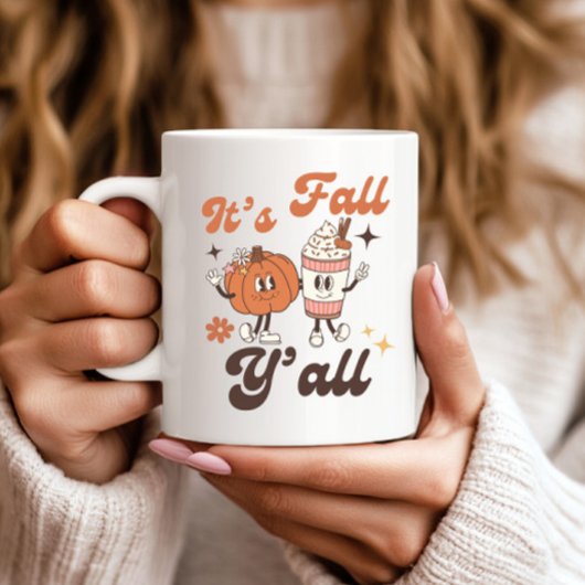 Het is herfst, mensen! Pumpkin Spice Latte Koffiemok