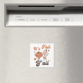 Het is herfst mensen Pumpkin Spice Latte Magneet (Insitu (Vaatwasser))