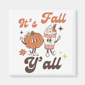 Het is herfst mensen Pumpkin Spice Latte Magneet (Voorkant)