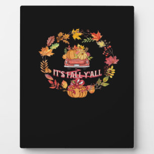 Het is herfst, mensen, retro oogstweg-look fotoplaat