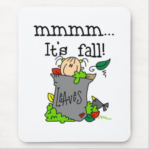 Het is herfst muismat