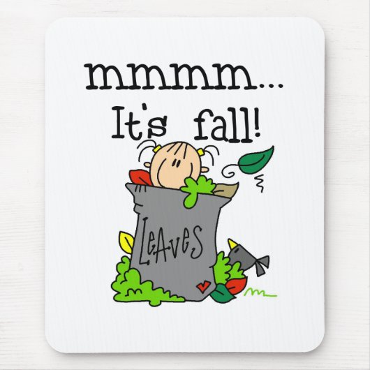 Het is herfst muismat (Voorkant)