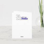 "Het is herfst!" Notecard Bedankkaart (Achterkant)