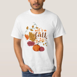 Het is herfst ontwerp t-shirt
