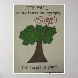 het is herfst poster