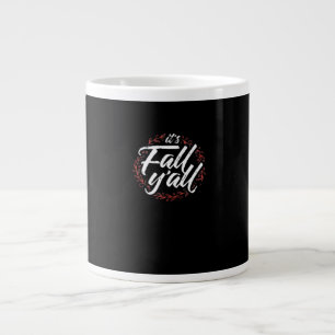 Het is Herfst Y’all Autumn Design Creative Casual Grote Koffiekop