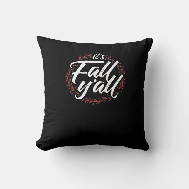 Het is Herfst Y’all Autumn Design Creative Casual Kussen (Voorkant)