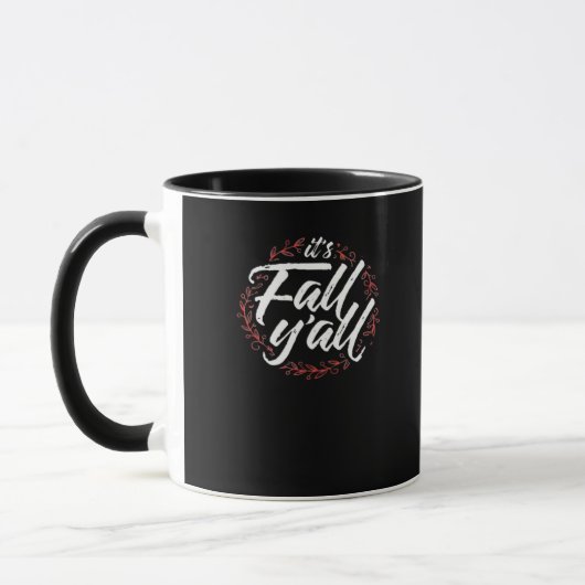 Het is Herfst Y’all Autumn Design Creative Casual Mok (Links)