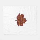 Het is Herfst Y’all Creatief Casual Fleece Deken (Voorkant (Horizontaal))