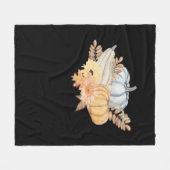 Het is Herfst Y’all Creatief Casual Fleece Deken (Voorkant (Horizontaal))