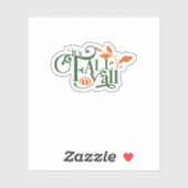 Het is Herfst Y’all Creatief Casual Sticker (Vel)