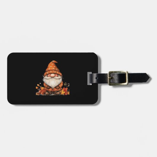 Het is Herfst Y’all! Gnome Cool Bagagelabel (Voorkant horizontaal)