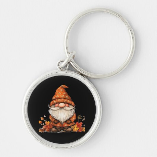 Het is Herfst Y’all! Gnome Cool Sleutelhanger (Voorkant)
