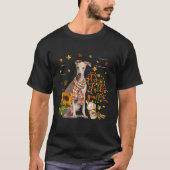 Het is Herfst Y All Italian Greyhound Dog Thanksgi T-shirt (Voorkant)