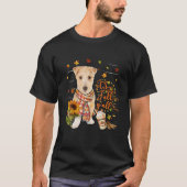 Het is Herfst Y All Lakeland Terrier Dog Thanksgiv T-shirt (Voorkant)