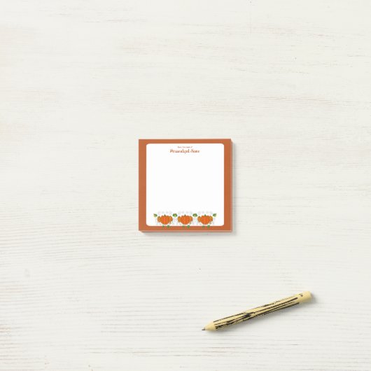 Het is Herfst Y'all - 3x3 Post-it® Notes (Op bureau)