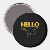 Het is Herfst Y'all Autumn Leave Design Schattigee Magneet (Voorkant / Achterkant)