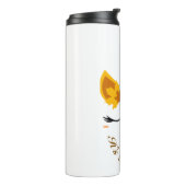 Het is Herfst Y'all Autumn Unicorn Roestvrij Tumbl Thermosbeker (Gedraaid links)