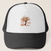 Het is Herfst Y'all Basic Clean Trucker Pet (Voorkant)