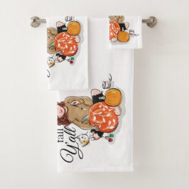 Het is Herfst Y'all Bath Towel Set Bad Handdoek