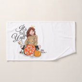 Het is Herfst Y'all Bath Towel Set Bad Handdoek (Handdoek)