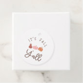 Het is Herfst Y'all Bedankjes Labels (In situ)