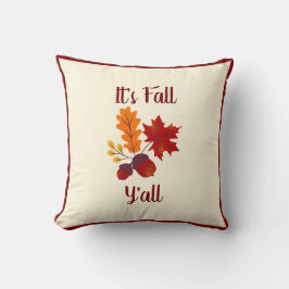 Het is Herfst Y'all - Boerderij Kleurrijk Decor Kussen