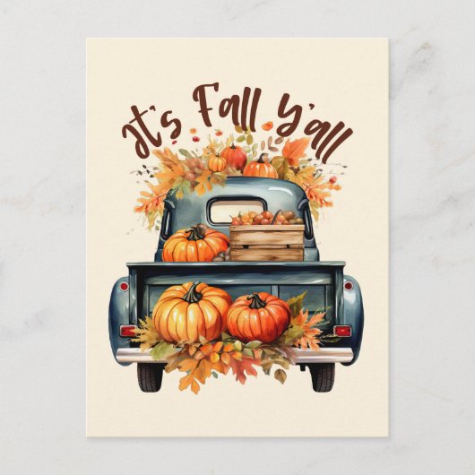 Het is Herfst Y'all Briefkaart (Voorkant)