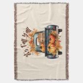 Het is Herfst Y'all Deken (Voorkant Verticaal)