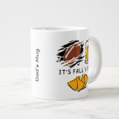Het is Herfst Y'all Football, bier, Chips Mok (Voorkant rechts)