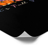 Het is Herfst Y'all Funny Magic Halloween pompoen Poster (Hoek)