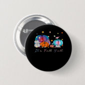 Het is Herfst Y'all Funny Magic Halloween pompoen Ronde Button 5,7 Cm (Voorkant /achterkant)
