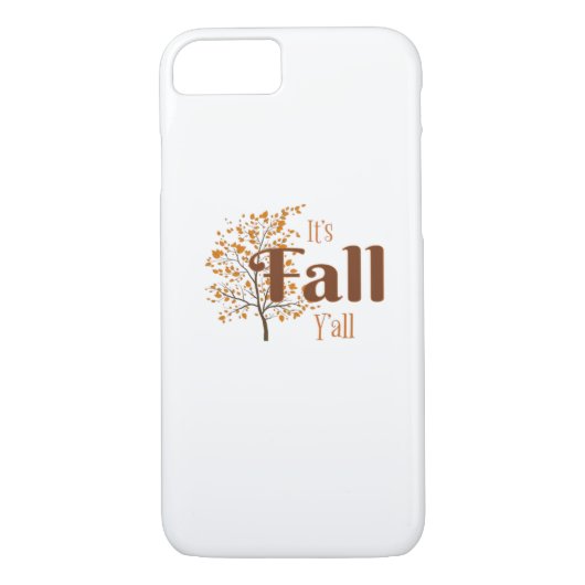Het is Herfst Y'all Funny Trendy Case-Mate iPhone Case (Achterkant)