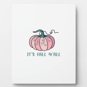 Het is Herfst Y'all Funny Trendy Fotoplaat