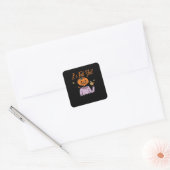 Het is Herfst Y'all Funny Vierkante Sticker (Envelop)