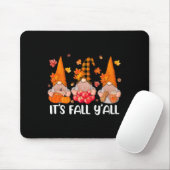 Het is Herfst Y'all Gnomen Thanksgiving Halloween Muismat (Met muis)