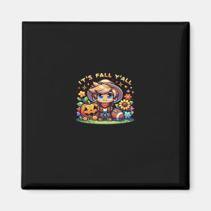 Het is Herfst Y'all Graphic Creative Casual Magneet