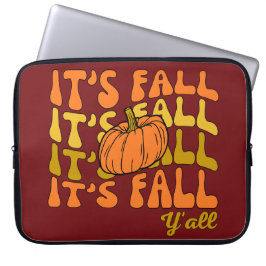 Het is Herfst Y'all Happy Thanksgiving Laptop Sleeve