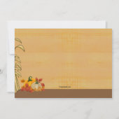 Het is Herfst Y'all Harvest Invitation Kaart (Achterkant)