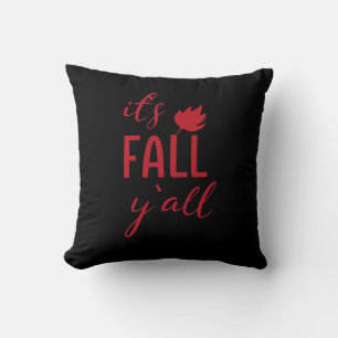 Het is Herfst Y'all Herfst Design Herfstseizoen Co Kussen