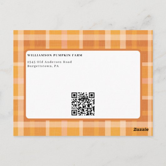 Het is Herfst Ya'll Herfst Party Invitation Briefkaart (Achterkant)