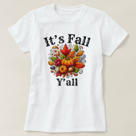 Het is Herfst Y'all | herfstseizoen | Pompoen T-shirt