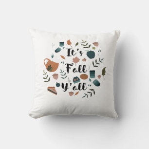 Het is Herfst Y'all Klassiek Vintage Design Kussen