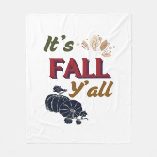 Het is Herfst Y'all Klassieke Vintage Fleece Deken