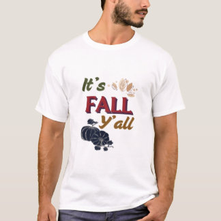 Het is Herfst Y'all Klassieke Vintage T-shirt