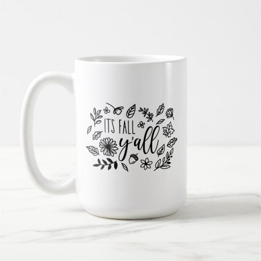 Het is Herfst Y'all Koffiemok (Links)