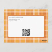 Het is Herfst Ya'll Kraft Herfst Party Invitation Briefkaart (Achterkant)