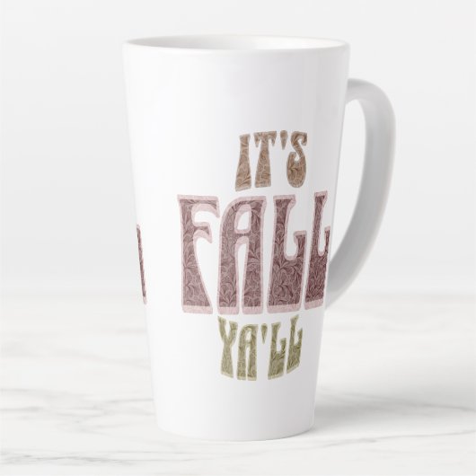 Het is HERFST Ya'LL! Lange Mok (Rechterhoek)