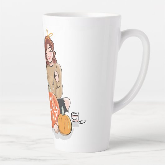 Het is Herfst Y'all Latte Mok (Rechts)