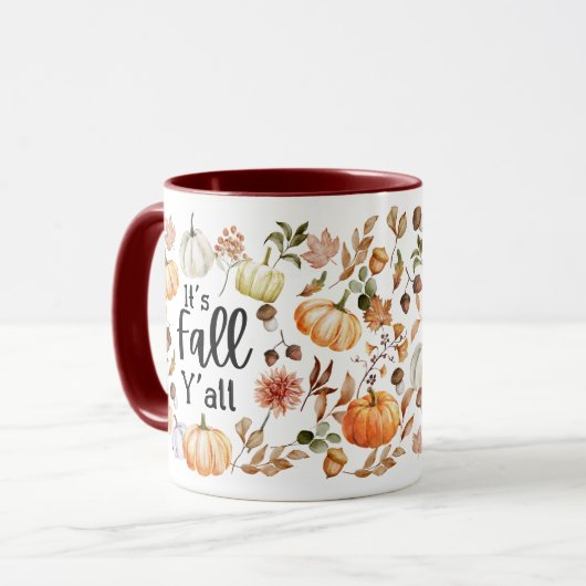 Het is Herfst Y'all Mok (Voorkant links)